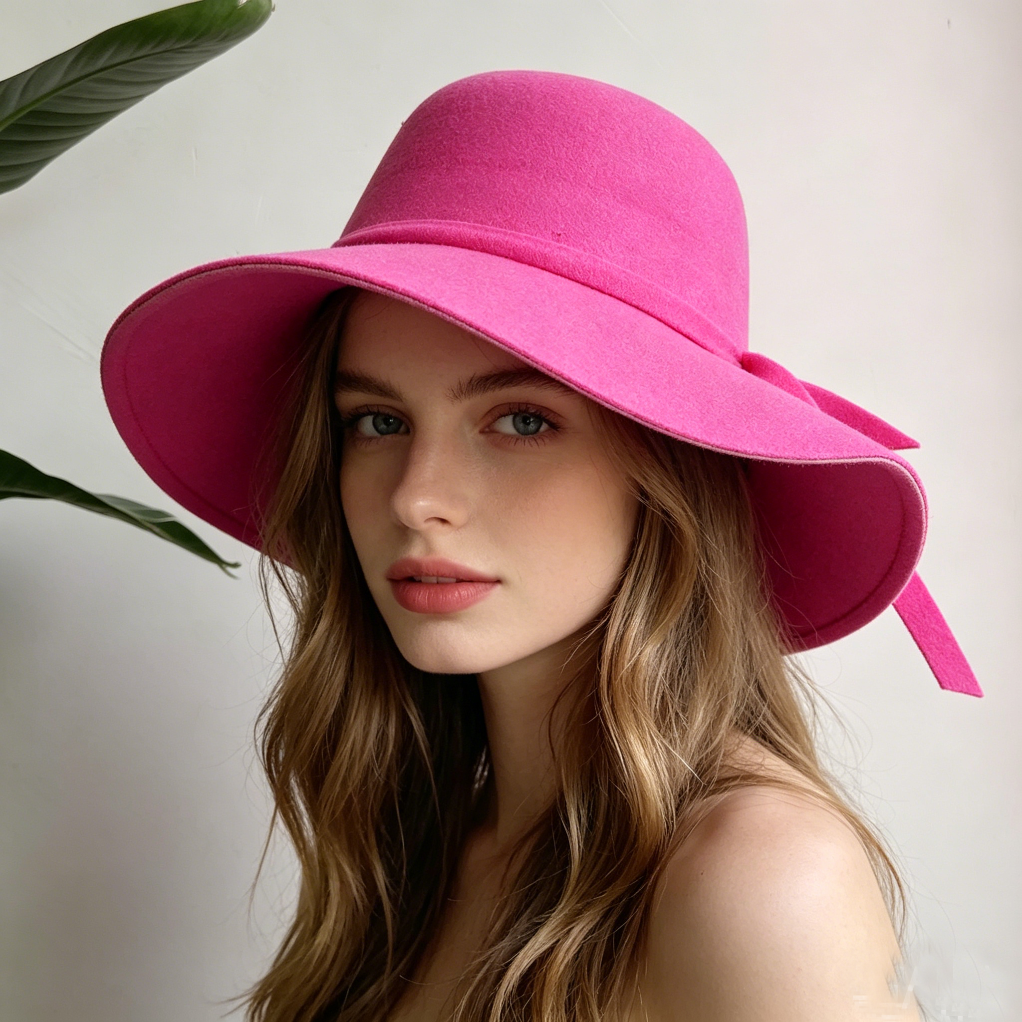 Women Fedora Hat Vintage Lady  - Hat Floppy Wide ulasan dan harga