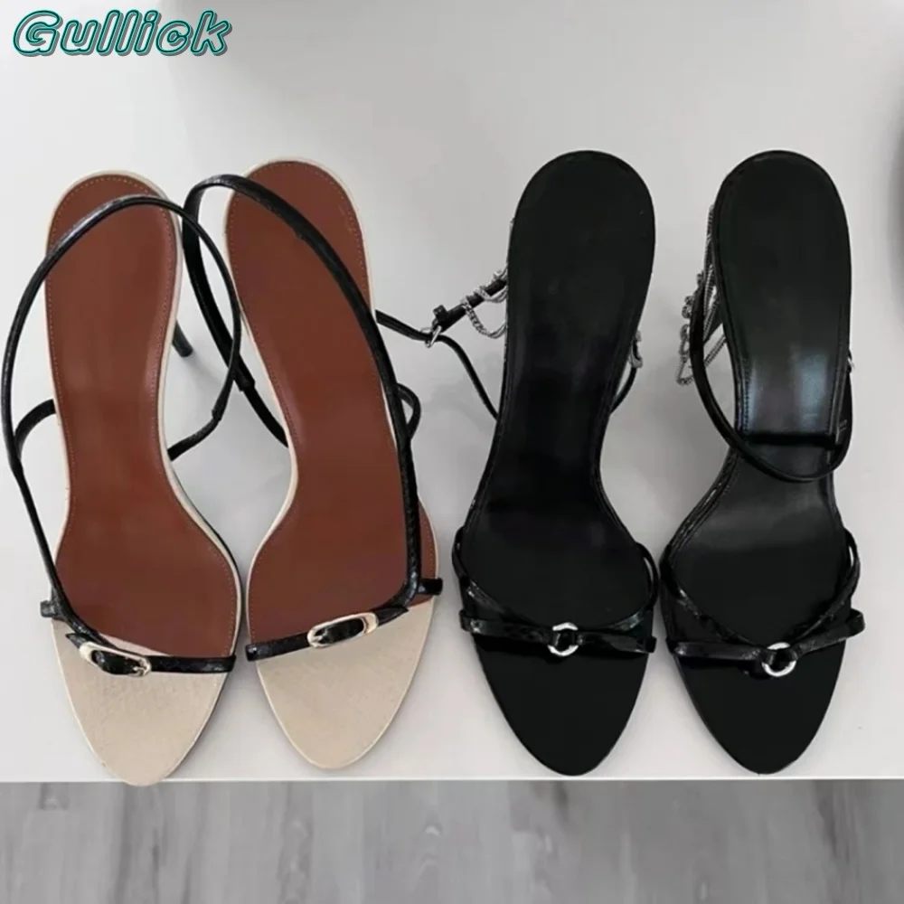 Slingback Strappy Open Toe San - Sandal Strappy Heeled ulasan dan harga