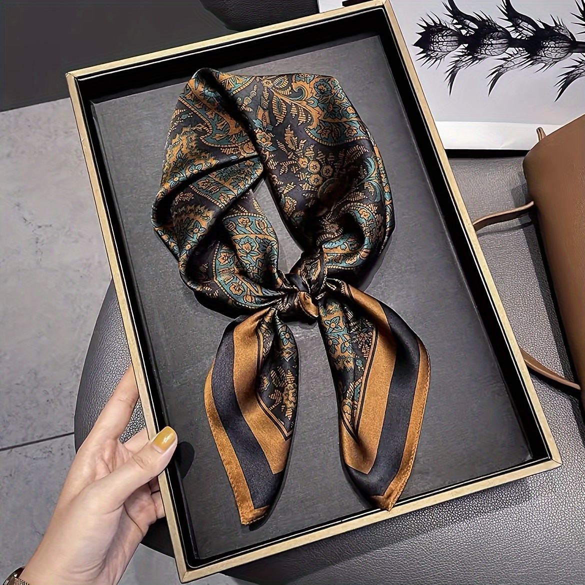 Fashionable Imitation Silk Sca - Headband Summer Knit ulasan dan harga