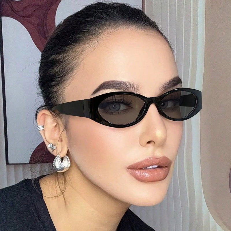 Small Oval Sunglasses Women Me - Sunglasses Cat Eye ulasan dan harga