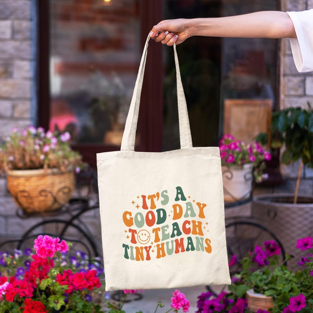 Teacher Appreciation Gifts Sch - Tote Bag Beach ulasan dan harga