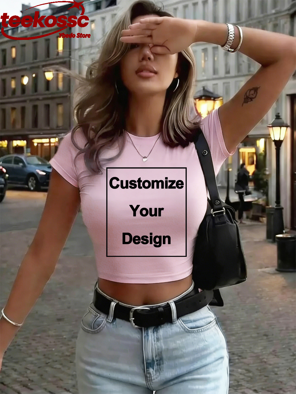 Custom Womens Cotton Crop Tops - Crop Top Crochet ulasan dan harga