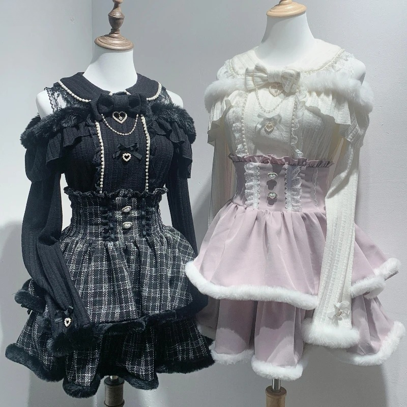 Y2k Japan Style Gothic Y2k Lol - Blouse Off Shoulder ulasan dan harga
