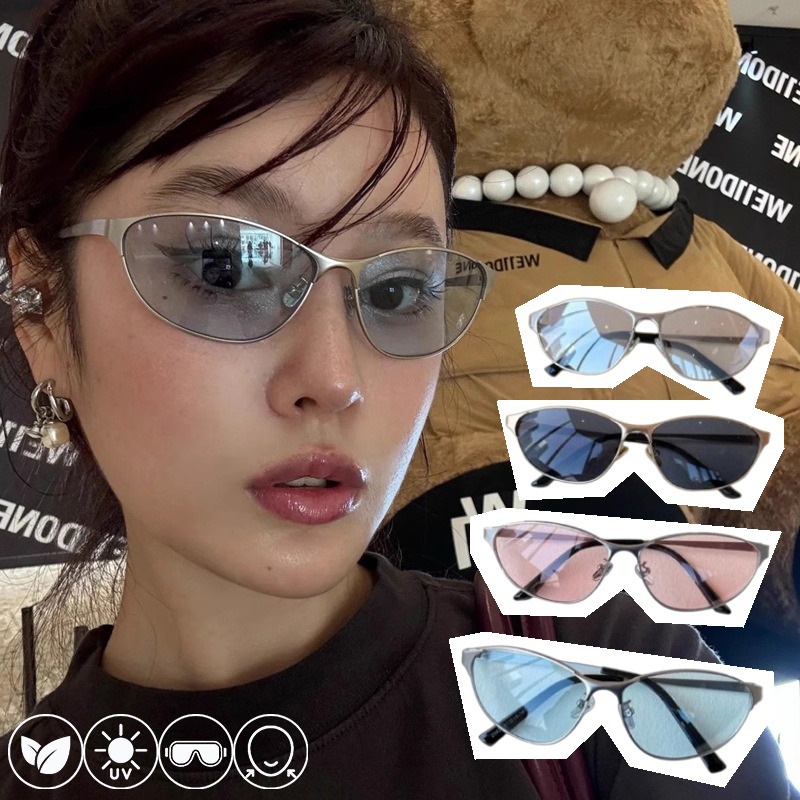 Y2K Cat Eye Sunglasses Ultravi - Sunglasses Cat Eye ulasan dan harga