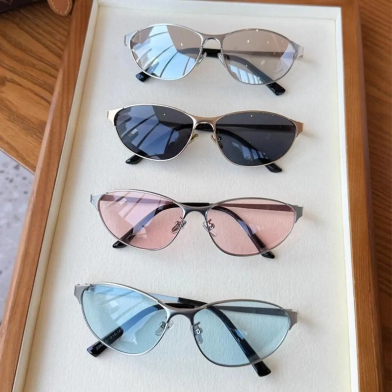 Y2K Cat Eye Sunglasses Ultravi - Sunglasses Cat Eye ulasan dan harga