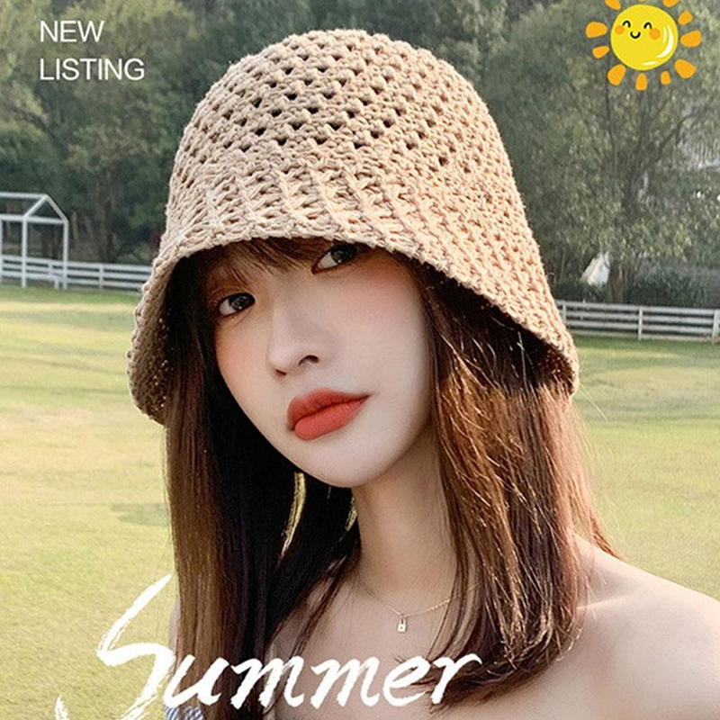 New Girls Sun Hat Wide Brim Fl - Hat Floppy Wide ulasan dan harga