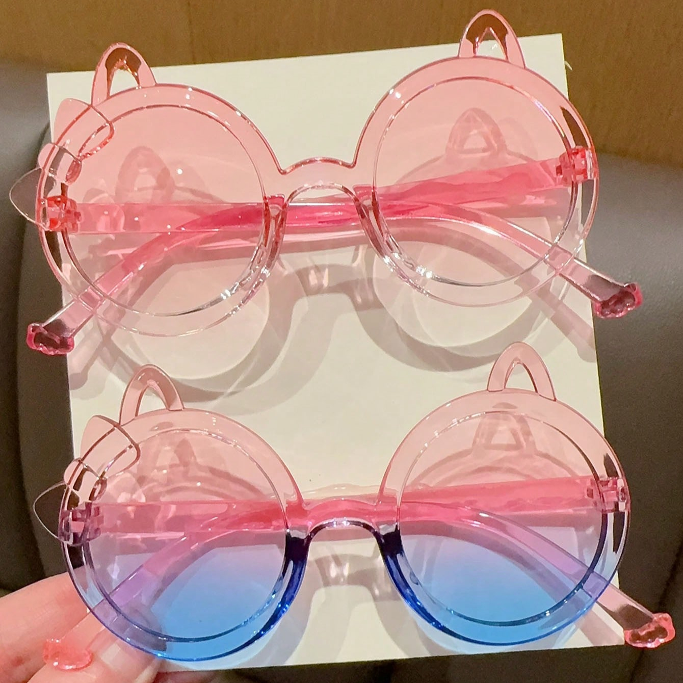 2/4Pcs 2025 Newest Cute Fashio - Sunglasses Cat Eye ulasan dan harga