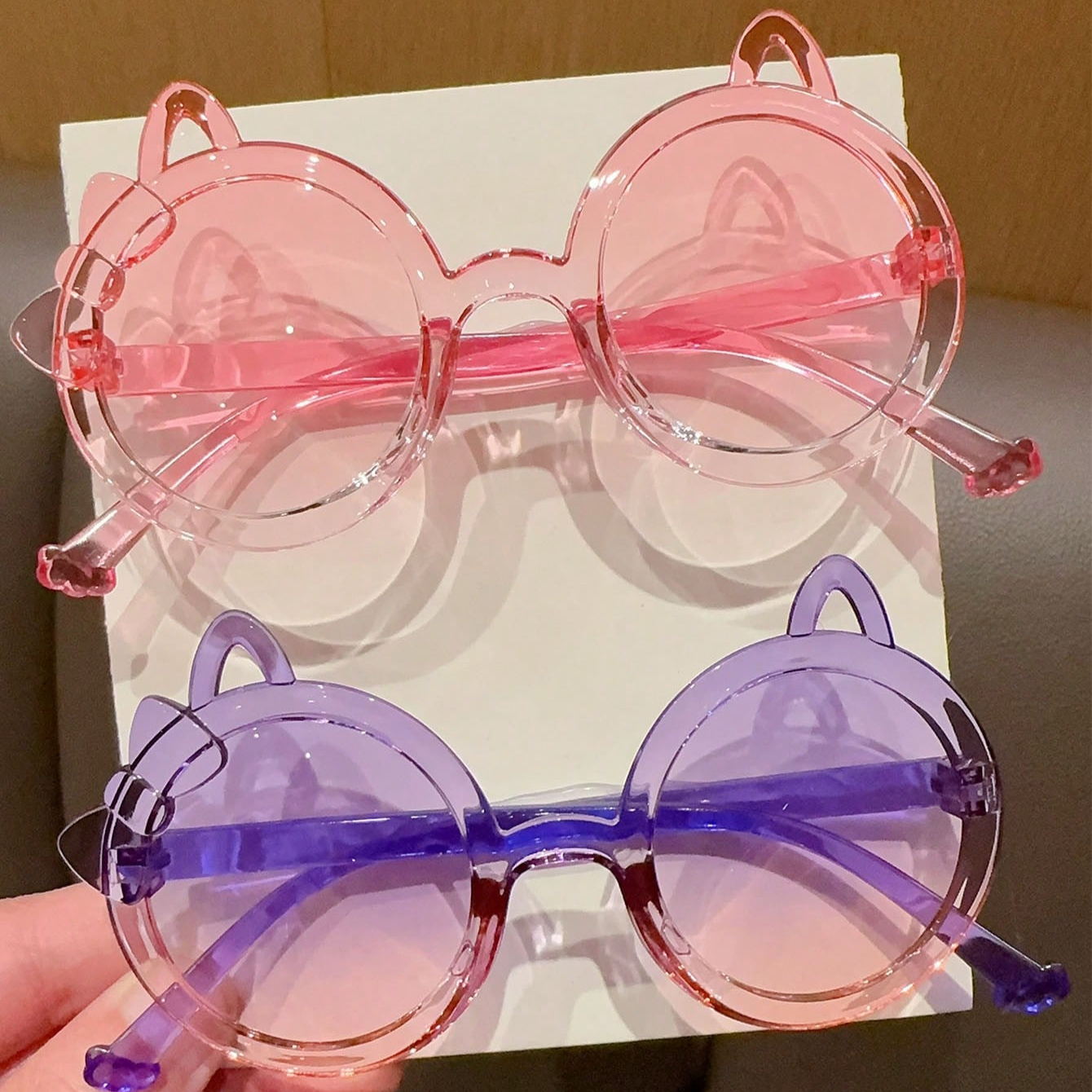 2/4Pcs 2025 Newest Cute Fashio - Sunglasses Cat Eye ulasan dan harga