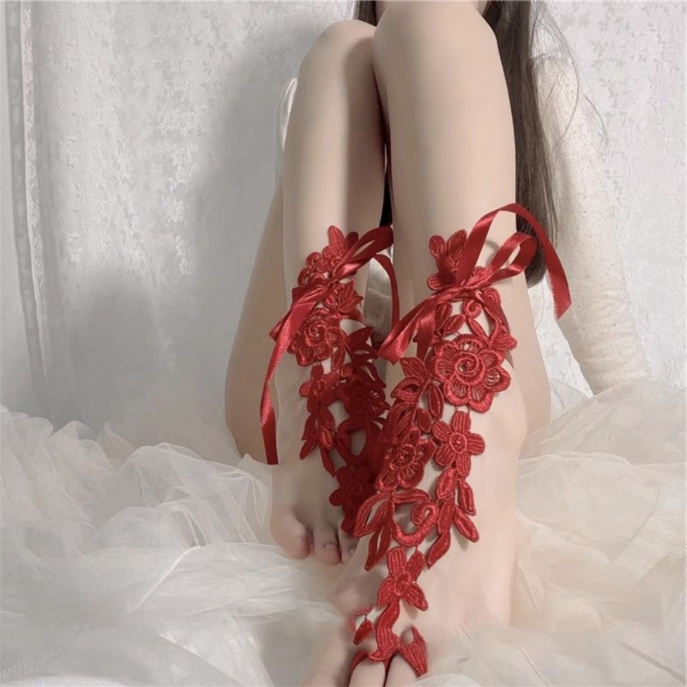 Women Sexy Stockings Embroider - Cover Up Kaftan ulasan dan harga
