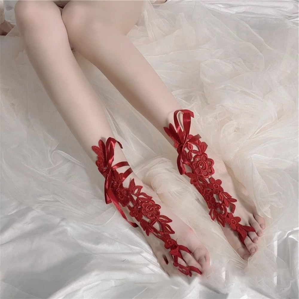 Women Sexy Stockings Embroider - Cover Up Kaftan ulasan dan harga