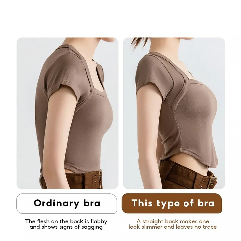 Wireless Posture Correction Br - Bralette Triangle Set ulasan dan harga
