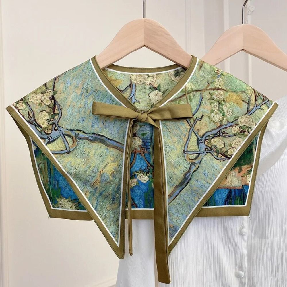 New Detachable Shirt Fake Coll - Blouse Off Shoulder ulasan dan harga