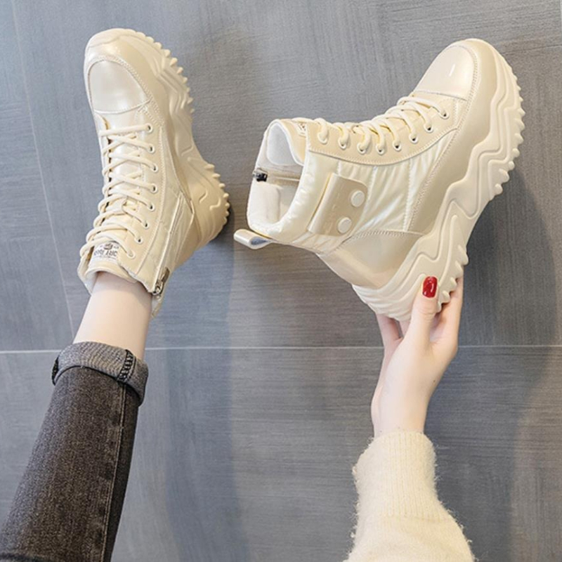 7CM Platform Wedge Sneakers Wo - Wedge Espadrille Women ulasan dan harga
