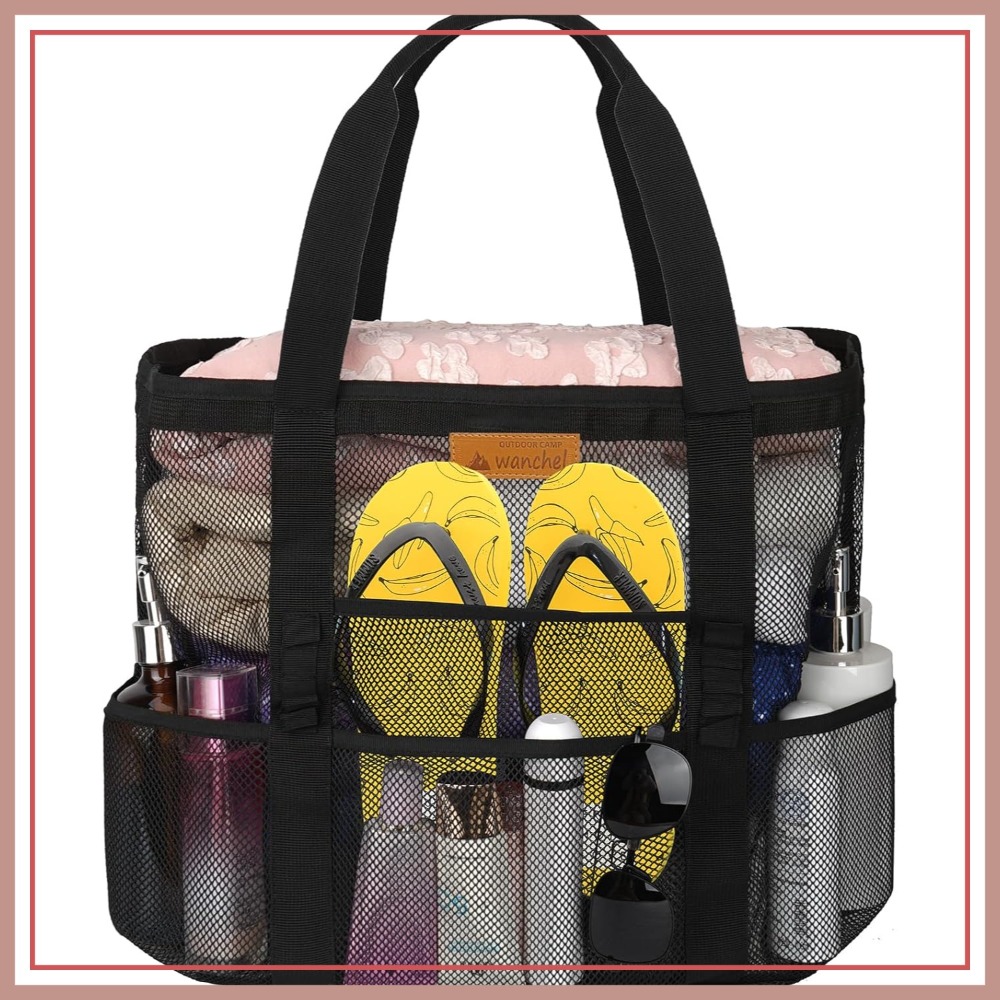 Women's Mesh Beach Bag - Water - Tote Bag Beach ulasan dan harga