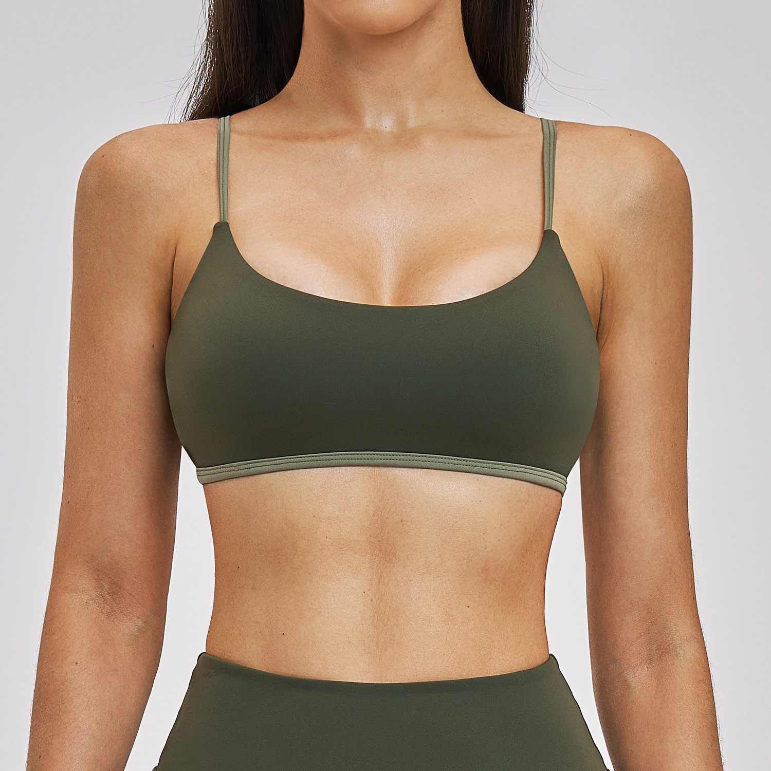 Sexy Women Sports Bra Push Up  - Bralette Triangle Set ulasan dan harga