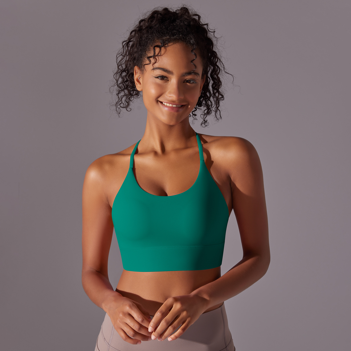 Neck Hanging  Yuga Vest Triang - Crop Top Crochet ulasan dan harga