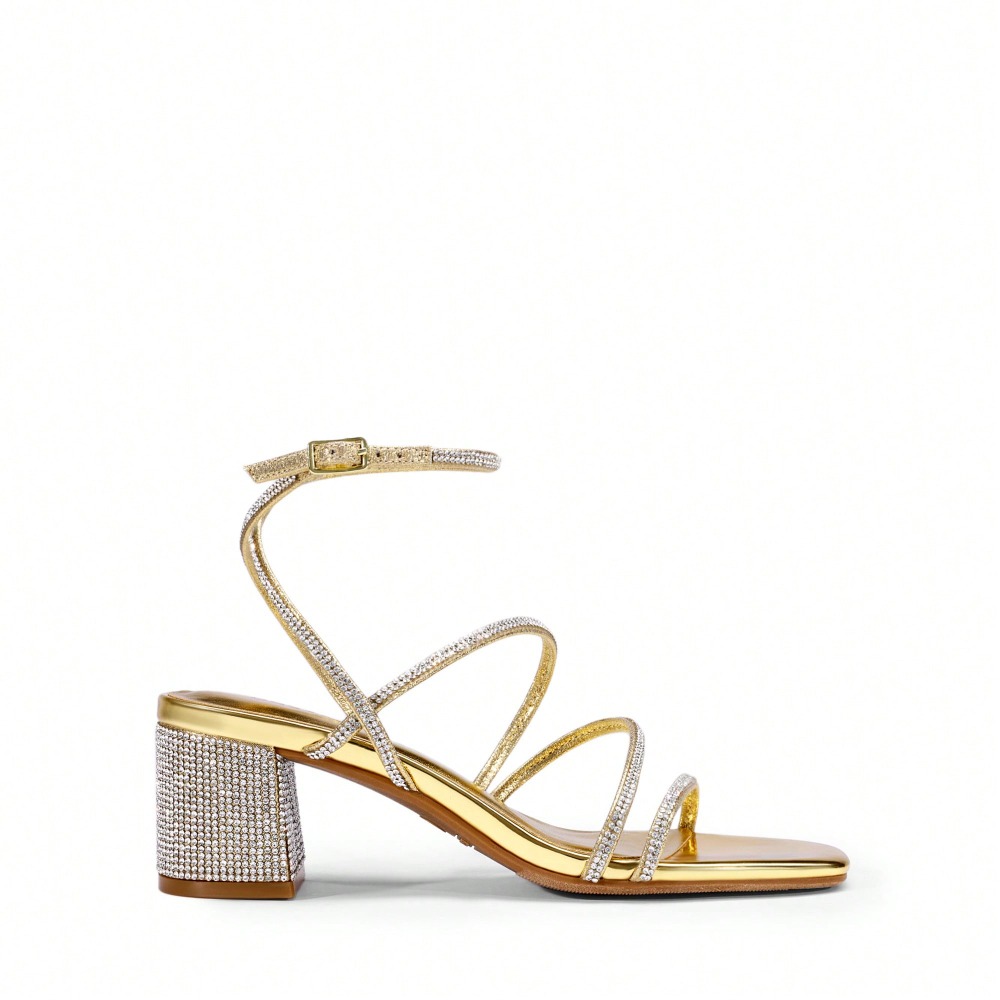 Womens Block Heels 2 Inch Stra - Sandal Strappy Heeled ulasan dan harga