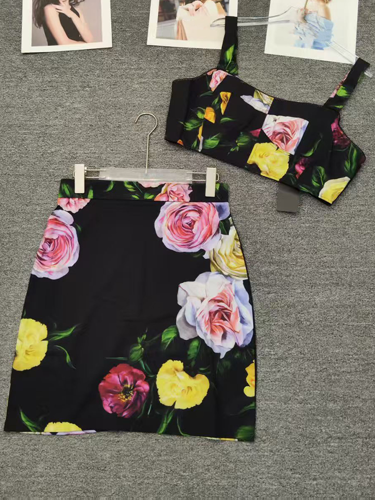 Retro flower print long-sleeve - Romper Floral Print ulasan dan harga
