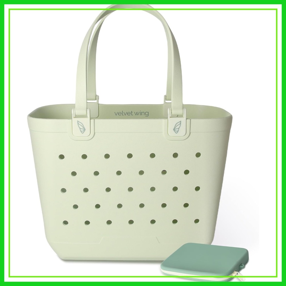 Large Rubber Beach Tote Bag -  - Tote Bag Beach ulasan dan harga