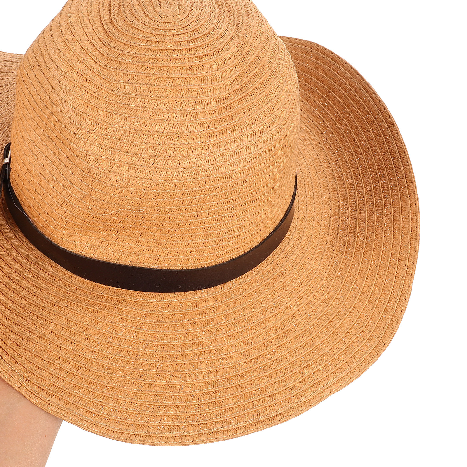 Men Wide Brim Straw Sun Hat Kh - Hat Floppy Wide ulasan dan harga
