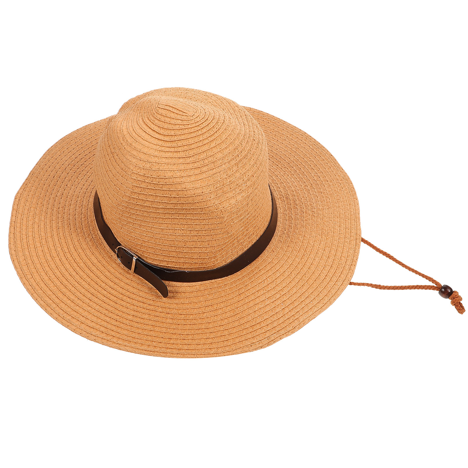 Men Wide Brim Straw Sun Hat Kh - Hat Floppy Wide ulasan dan harga