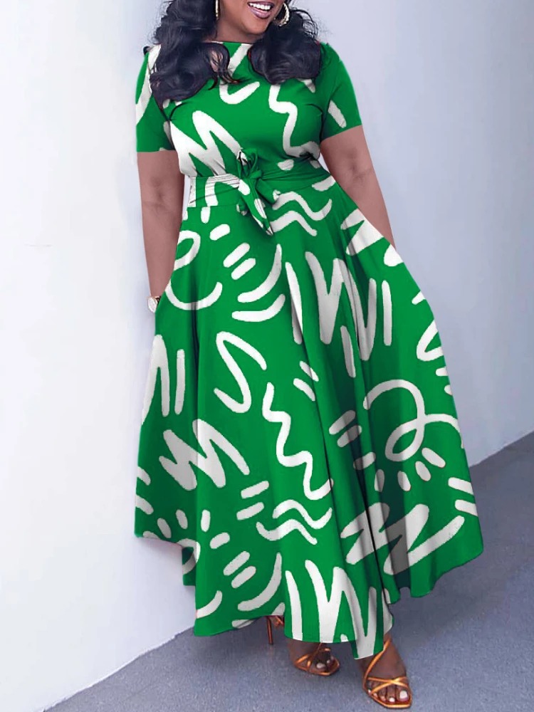 Floral Print Tie Waist Midi Dr - Midi Skirt Floral ulasan dan harga