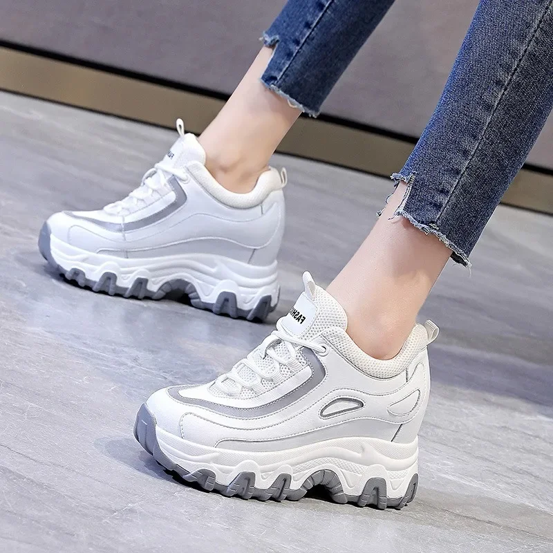9CM Genuine Leather Platform W - Wedge Espadrille Women ulasan dan harga