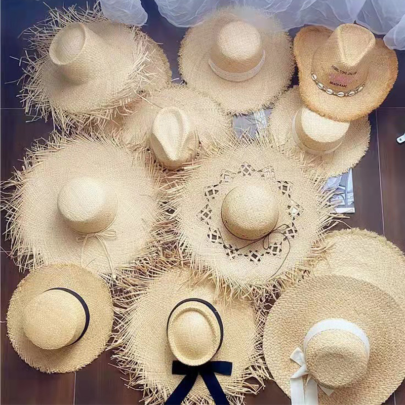 New Women Summer Natural Raffi - Hat Floppy Wide ulasan dan harga