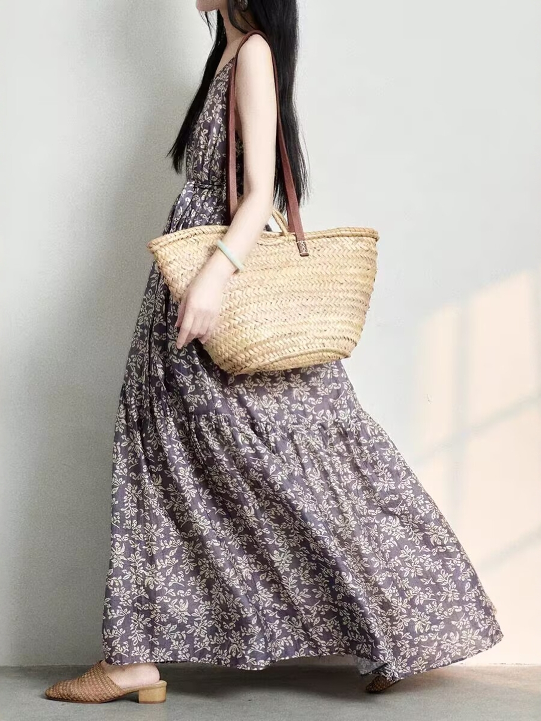 Elegant Japanese Style plus Si - Linen Dress Wrap ulasan dan harga