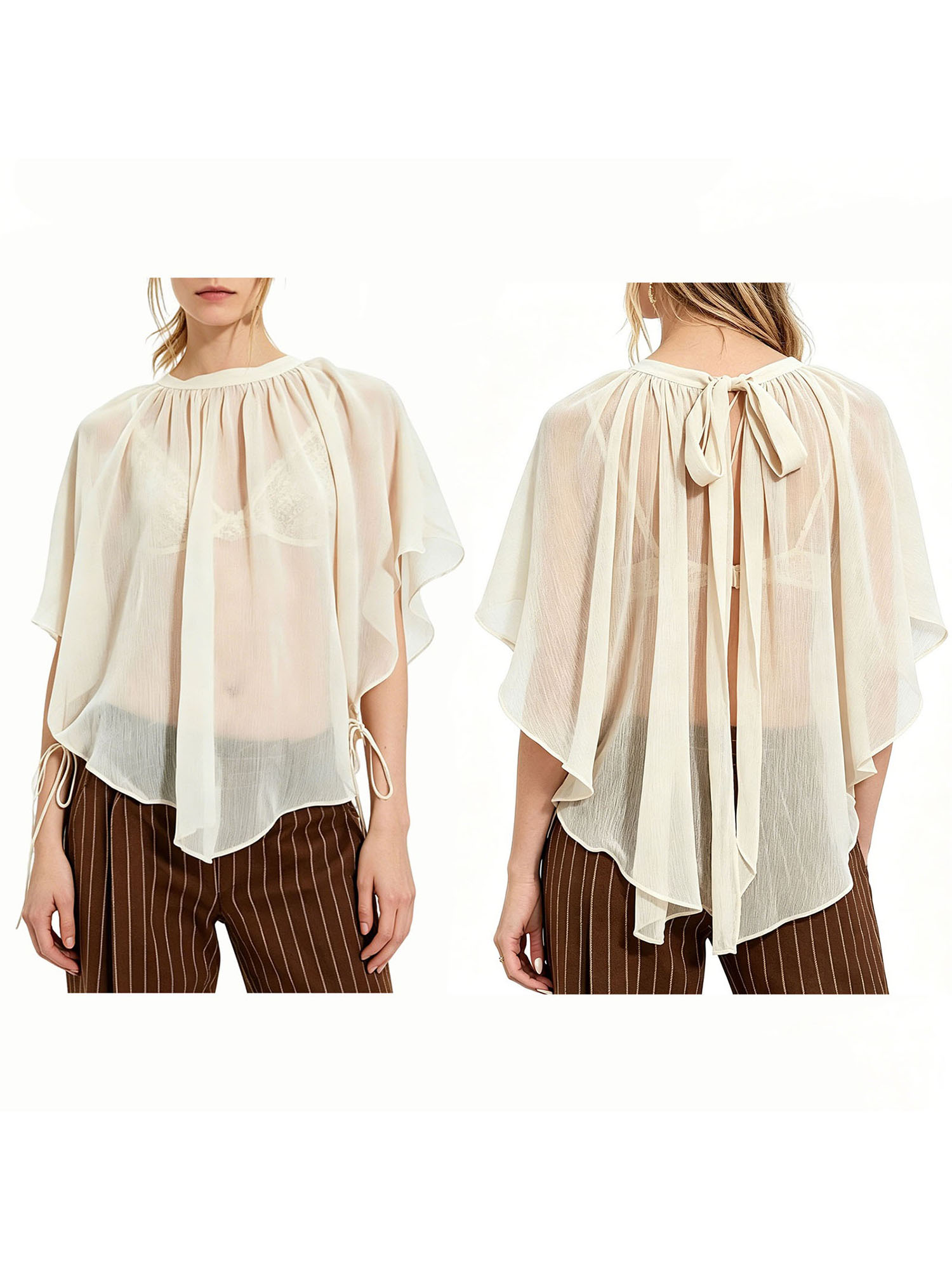Women s Sheer Lace Kimono Card - Kimono Sheer Floral ulasan dan harga