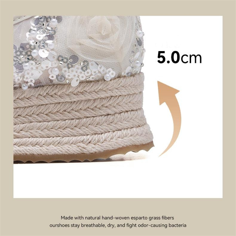 2026 J&M Women Wedges Fashion  - Wedge Espadrille Women ulasan dan harga