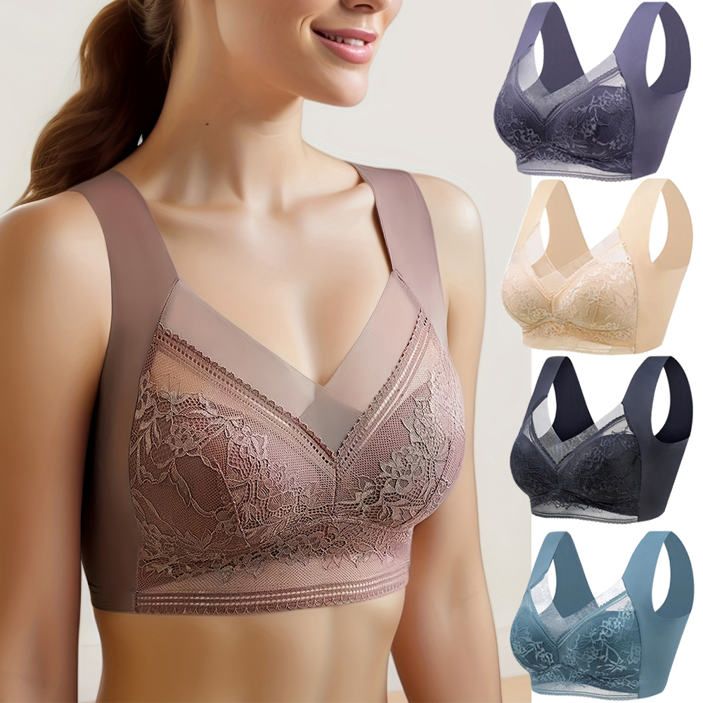 L-6L Women Large Bra Push Up I - Bralette Triangle Set ulasan dan harga