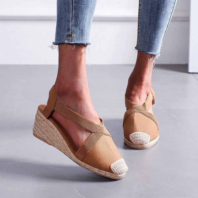 2026 Summer Women's Sandals St - Wedge Espadrille Women ulasan dan harga