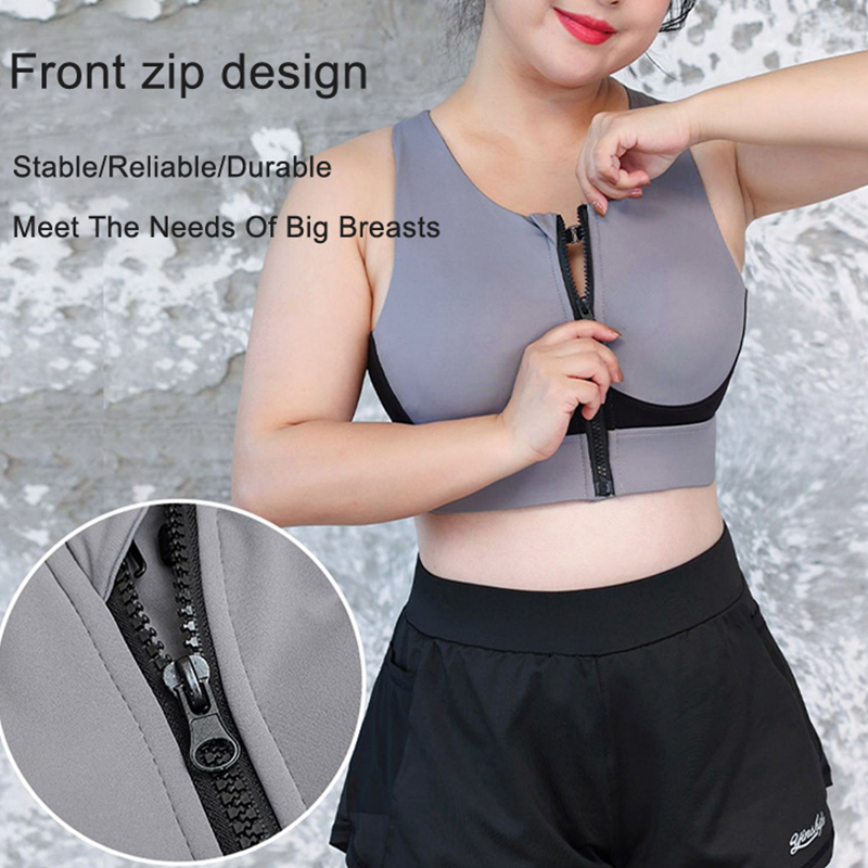 Plus Size Sports Top Woman Gym - Bralette Triangle Set ulasan dan harga
