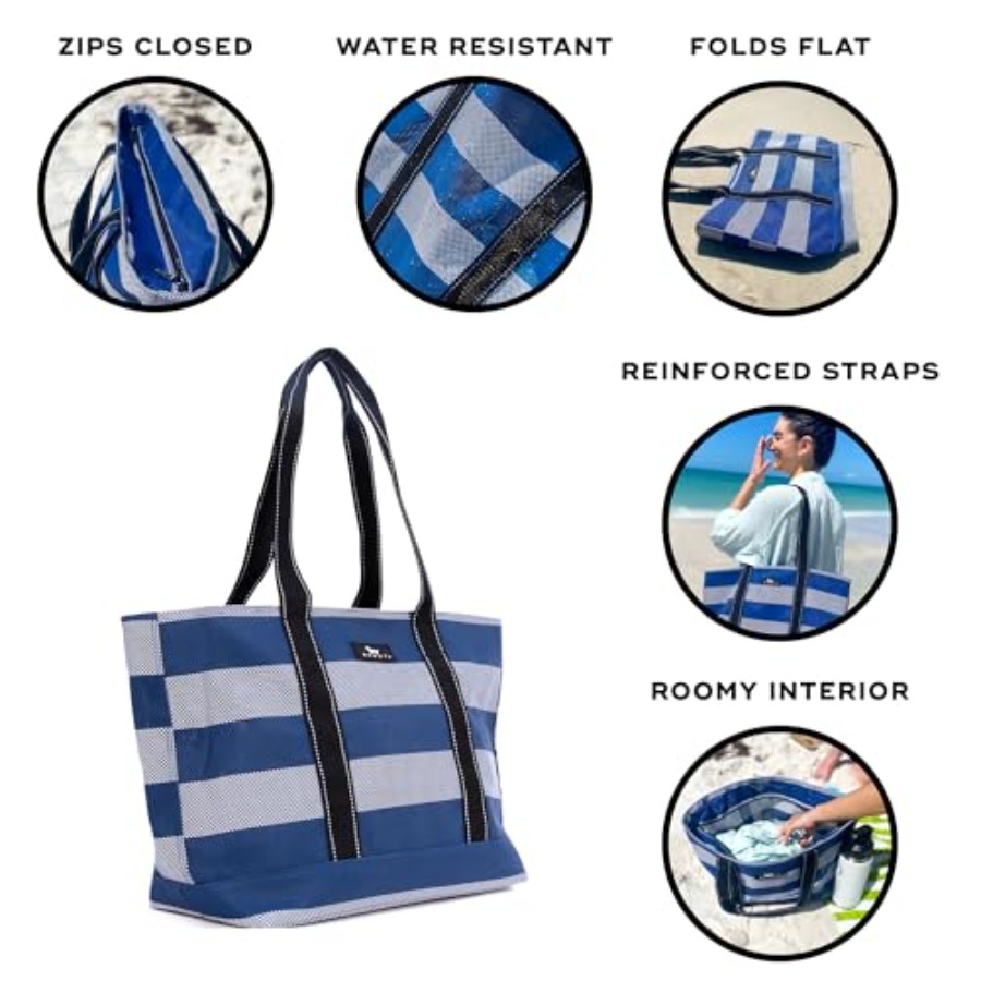 Joyride - Large Sandproof Beac - Tote Bag Beach ulasan dan harga