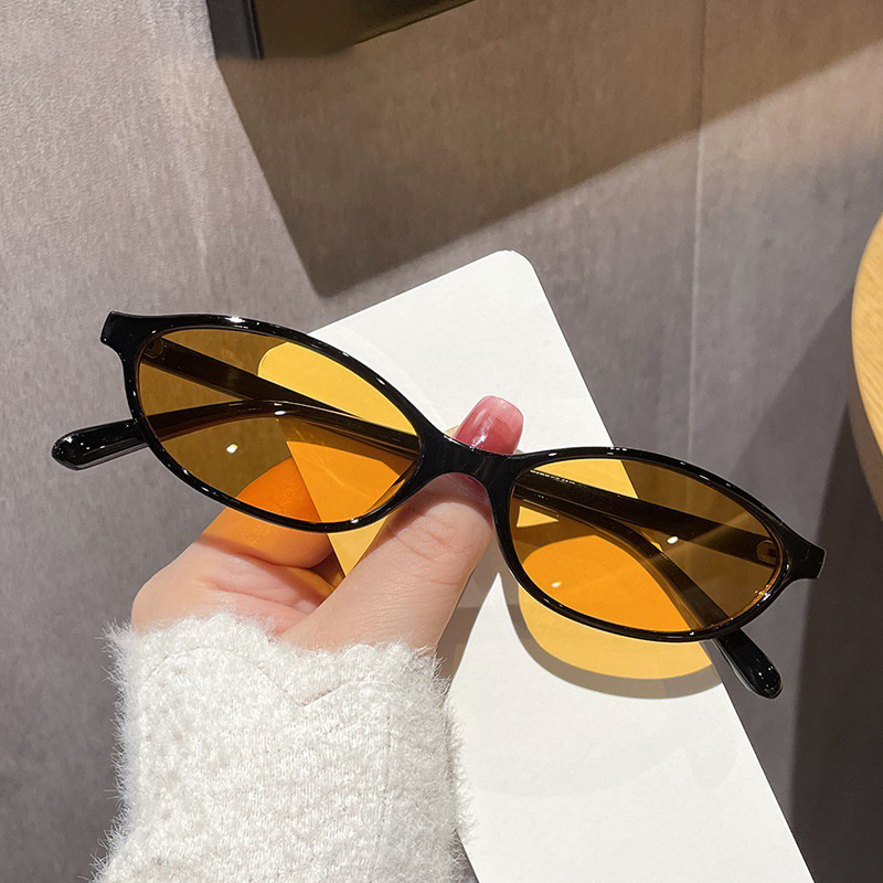 Retro Oval Frame Sunglasses Fa - Sunglasses Cat Eye ulasan dan harga