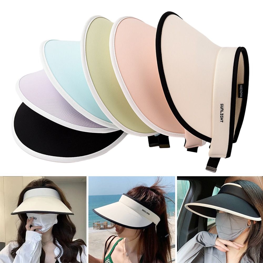 Wide Brim Sun Hat Women UV Pro - Hat Floppy Wide ulasan dan harga