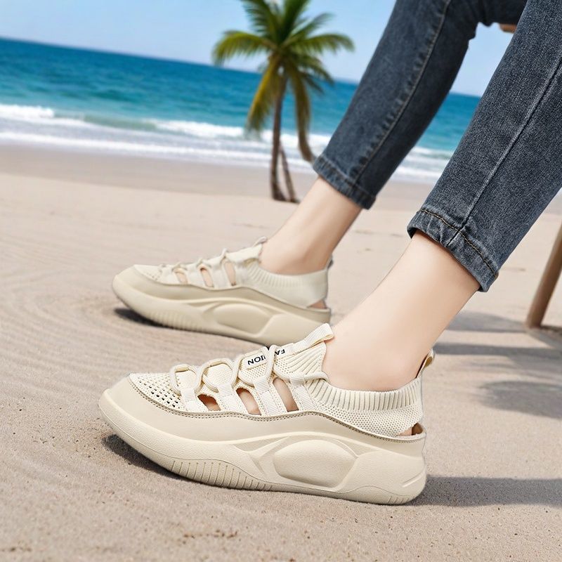 Women's Openwork Breathable Ov - Wedge Espadrille Women ulasan dan harga