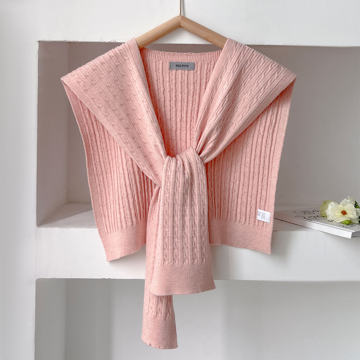 NEW Korean Autumn Knit Shawl F - Blouse Off Shoulder ulasan dan harga