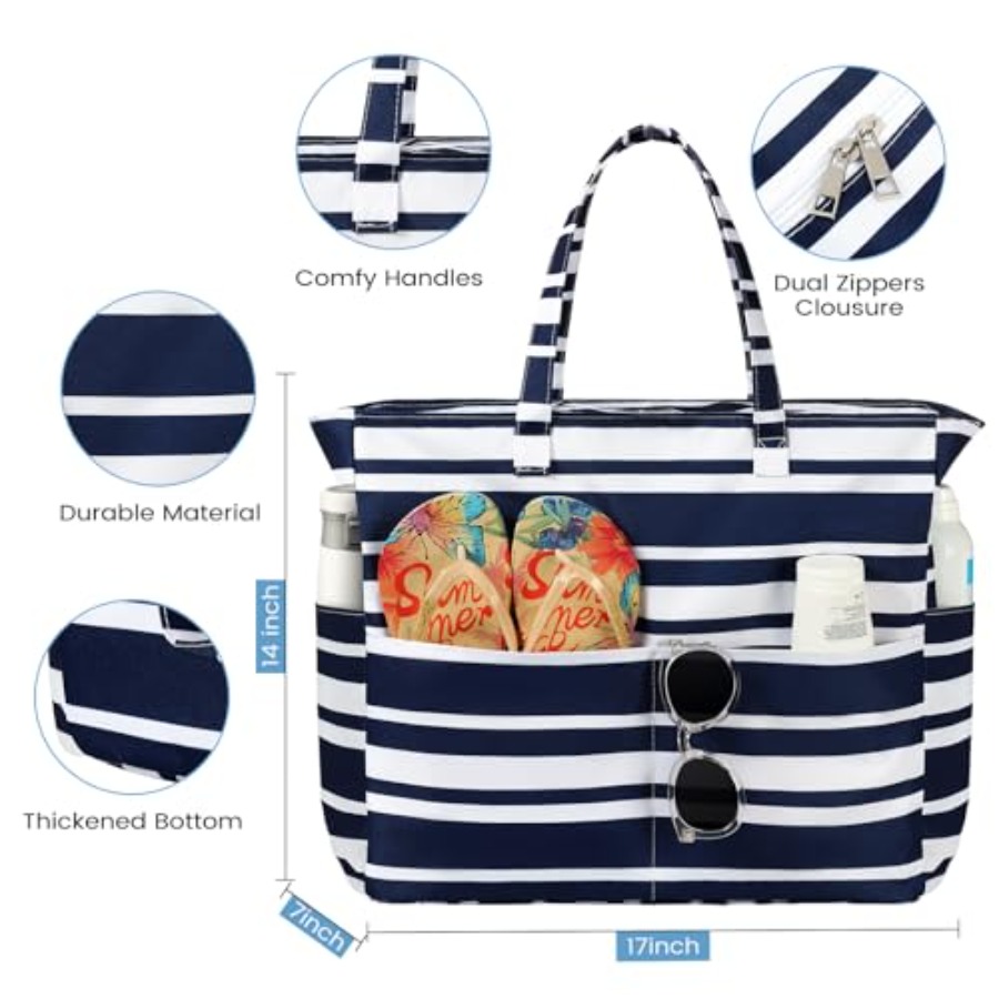 Trifabricy Beach Bags for Wome - Tote Bag Beach ulasan dan harga
